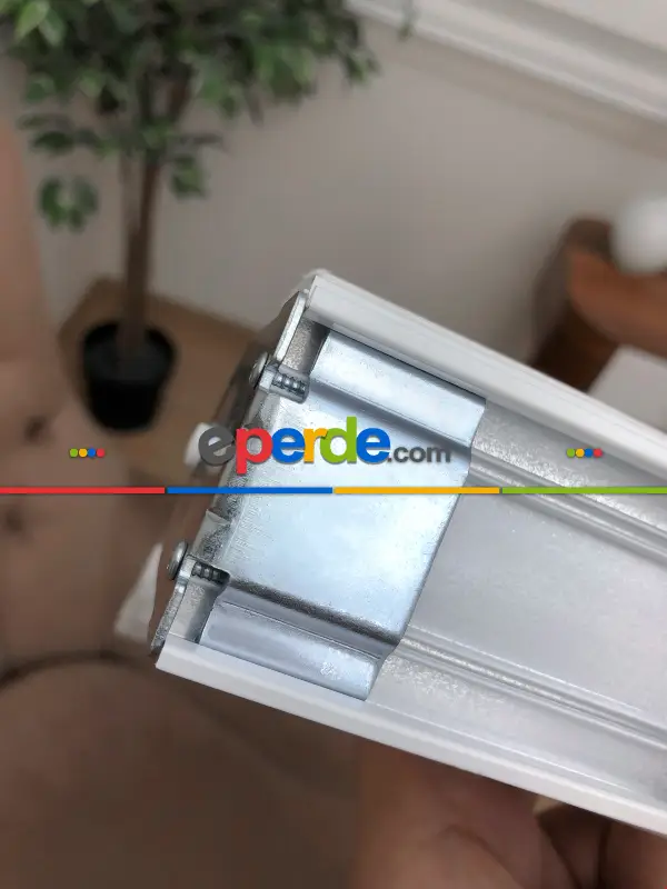 Yüksek Kalite Düz Zebra Perde - Ekru Renk- Ekru