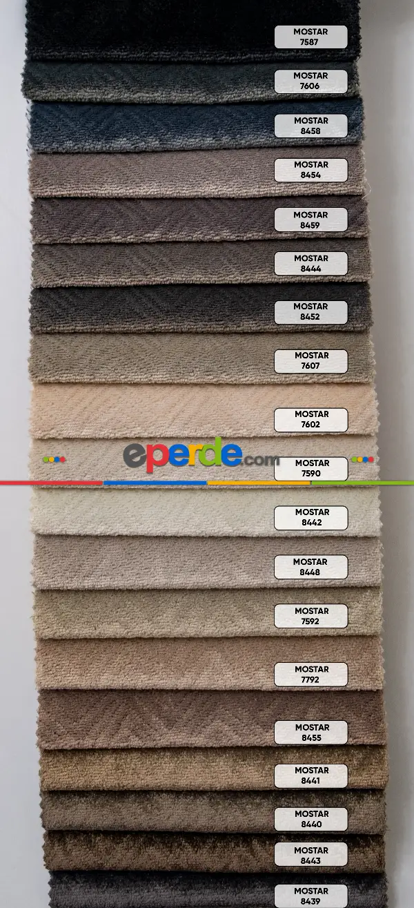 Yatak Odası - Kadife Döşemelik Ve Fonluk 1.sınıf Perde