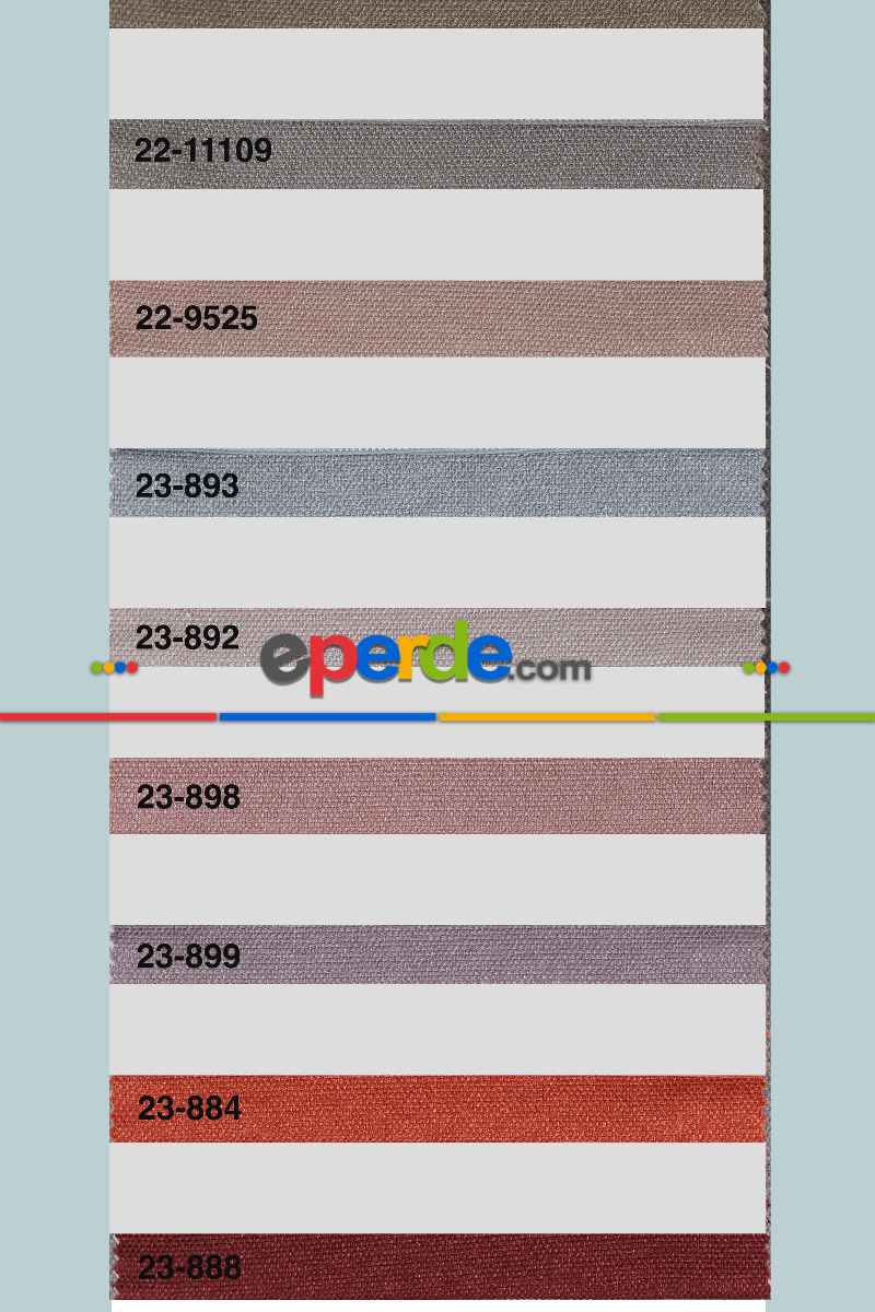 25 Farklı Renk, Bej Premium Jakar Dokuma Fon Perde