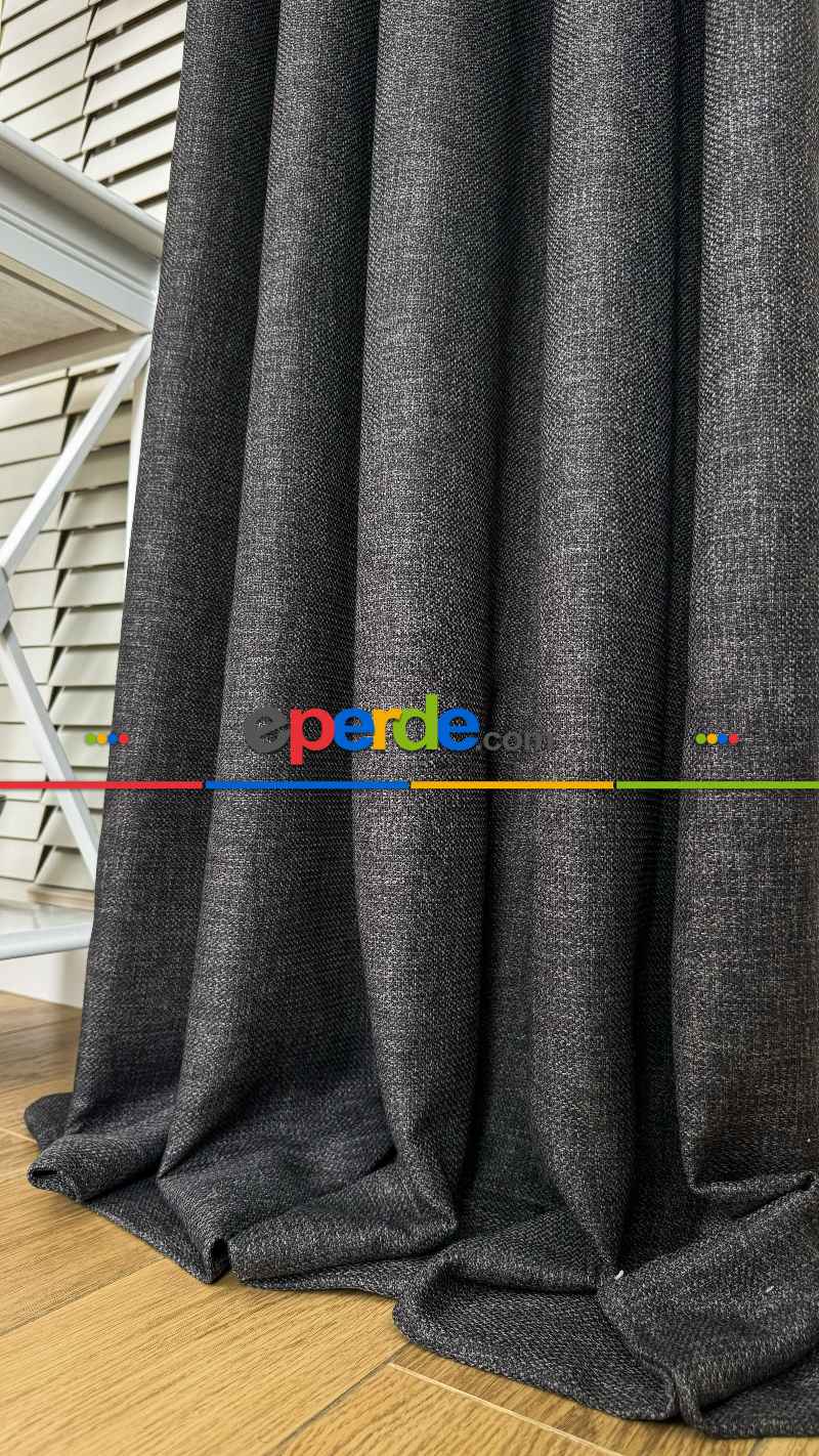 Premium Hasır Dokuma Fon Perde - New Year