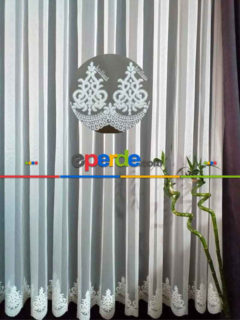 Oturma Odası - Brillant Arne Desen Grek Tül