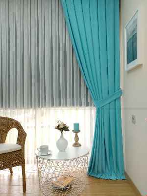 Salon - Soft Fon Perde (140)- Mint Turkuaz