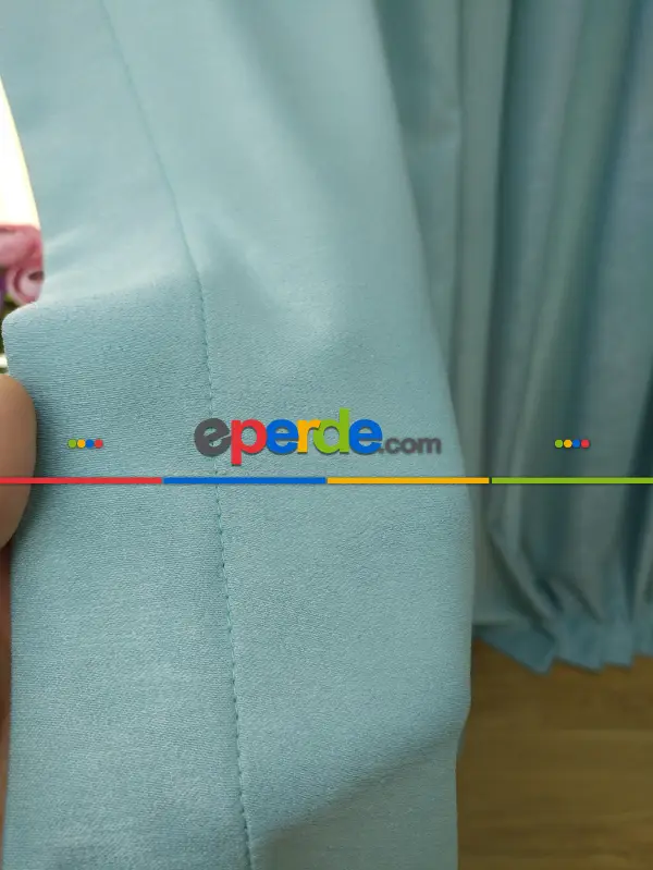 Salon Fon - Soft Mint Fon Perde (150)- Mint