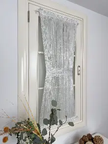 2025 Yeni Sezon Grz Gümüş Simli Briz Tül Perde