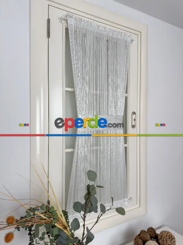 2025 Yeni Sezon Grz Gümüş Simli Briz Tül Perde