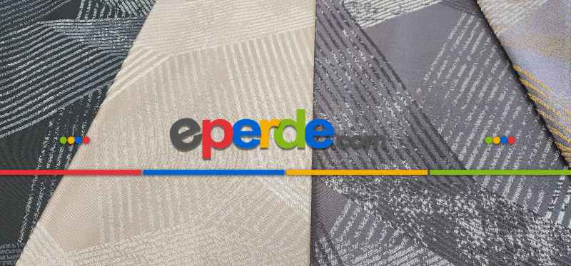 Taç Stream Çizgi Desen Pano Fon Perde 70cm X 290cm 