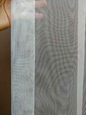 Dönergücü - Pırıltı Mat Zemin Tül Perde Ekru Renk Kırık Beyaz 1.kalite- Ekru