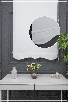 Stor Perde Düz Pvc Mat Stor Güneşlik 1 Kalite Yıkanabilir Ekru