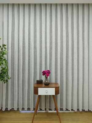 Kdk Örme Dantel Tül Perde- Krem-ekru