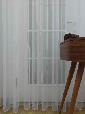 Dönergücü - Mat Zemin Tül Perde Ekru Renk 1.kalite- Ekru - Kurşunlu Tül