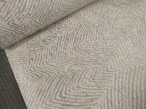 Tribal Desenli Fon Perde - Açık Gri - Kül Rengi- Gri Açık
