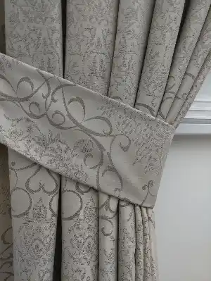 Vizon Rengi Jakar Dokuma Fon Perde- Açık Vizon