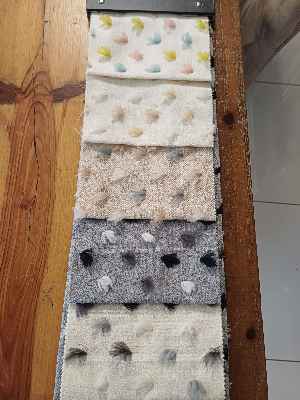 Katlamalı Fon Perde – Ponpon Desenli Mekanizmalı Perde