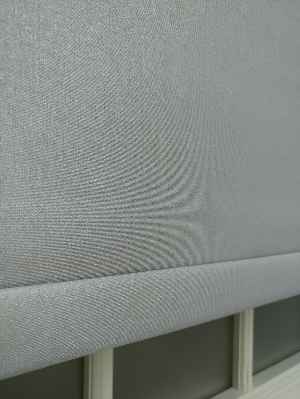 Gri Stor Perde Pastel Simli Serisi (pvc Kaplama) Kalın Dokulu- Gri Simli