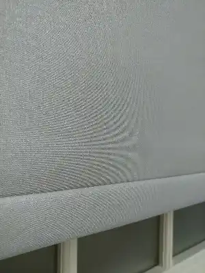 Gri Stor Perde Pastel Simli Serisi (pvc Kaplama) Kalın Dokulu- Gri Simli