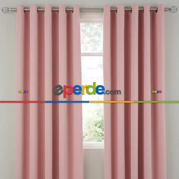 Yatak Odası Beyaz Perde Kuşgözü Rustik Perde Halka Kuşgözü Boru İçin Perde