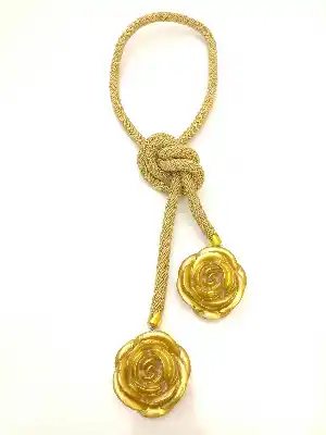 Gold Rose Braçol Perde Bağı Fon Bağı- Roze Gold