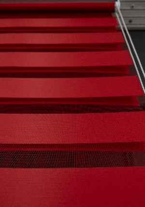 Yüksek Kalite Alüminyum Malzeme, Kırmızı Renk Zebra