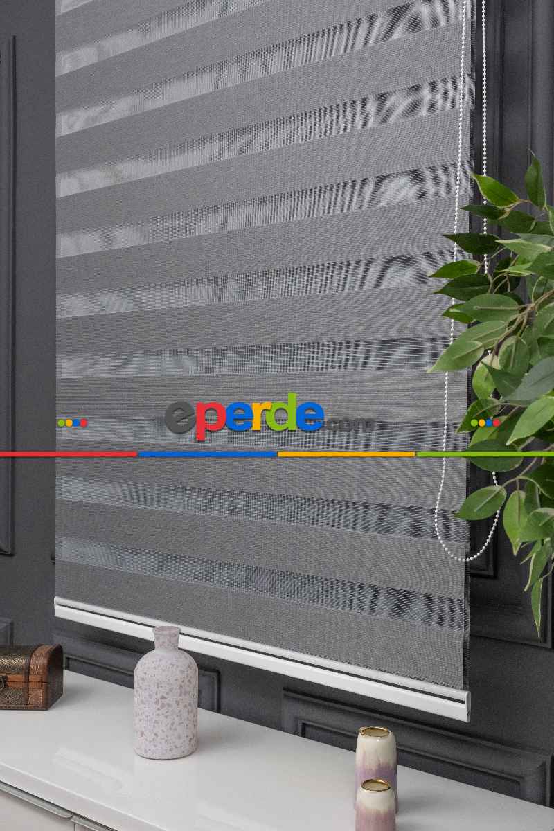 Zebra Perde -new Bambu Düz Zebra Perde