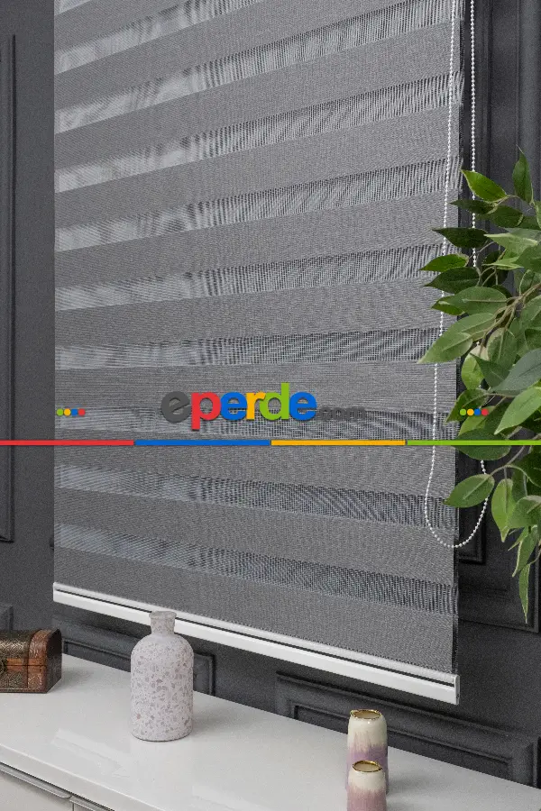 Genç Odası - Zebra Perde -new Bambu Düz Zebra Perde