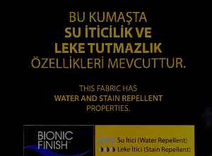 En Yeni Mutfak Fon Perde Modelleri 2021 ( Leke Tutmaz )- Lacivert-bej
