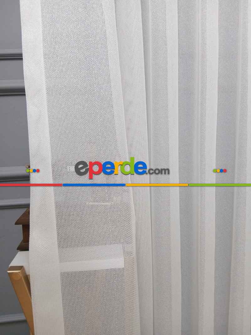 Exculusive Zehra Ütü İstemez Kırışmaz Sade Tül Perde