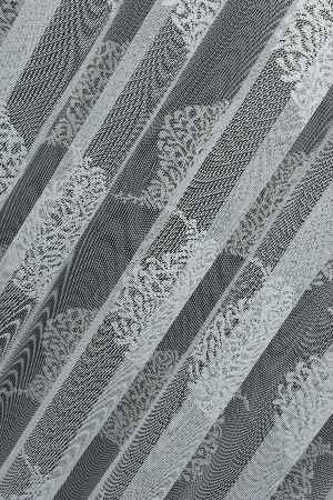Fransız Dantel Tül Serpme Desenli - Ütü İstemez- Ekru