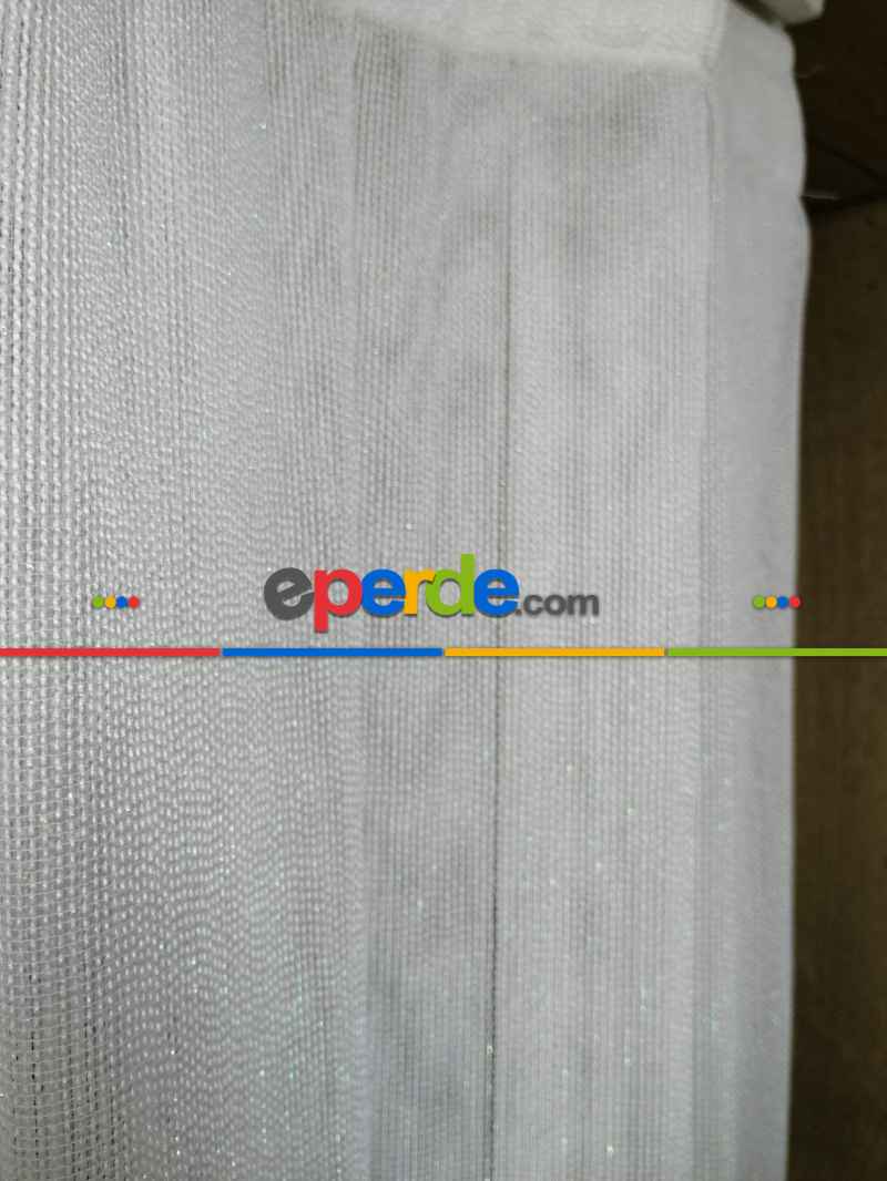 Yatak Odası - Leor Zırh Güneş Işığında Parlayan Tül Perde - Sedef