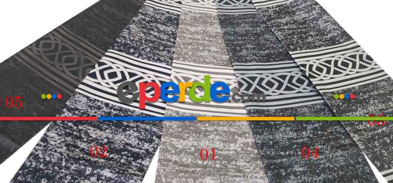 Siyah Gri, Taç Bordürlü Pano Fon Perde, Adet Fiyatıdır, İstediğiniz Boy Ölçüsünde Dikilir, Eni 70 İla 100cm Arası Seçenekler, Sık Piledir 70cm X 290cm 