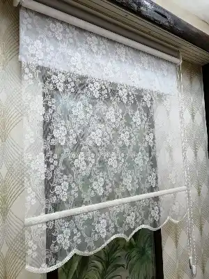 Çifli Sistem Tül Ve Stor Perde Bdz ( 818 )- Beyaz
