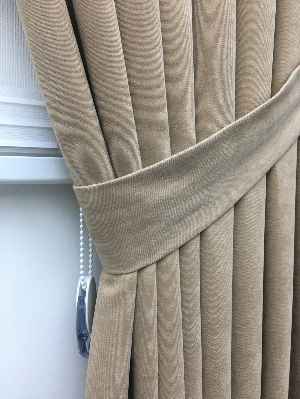 Açık Vizon Düz Fon Perde (280 Eninde)- Açık Vizon