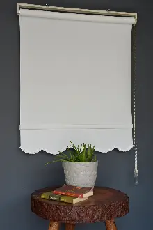 Halim Perdesan Pm-100 Beyaz Renk Panama Serisi Mat Stor Perde