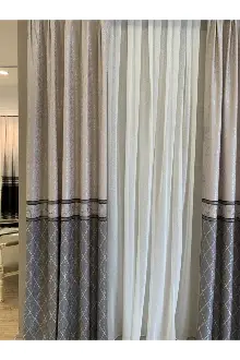 Brillant Livaelite Tasarım Yeni Moda Renk Yan Perde Kanat Perde