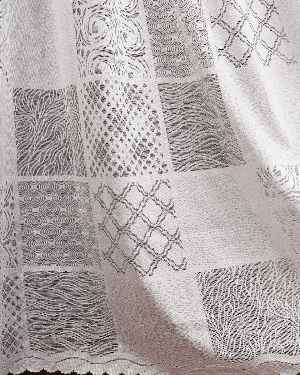 Yatak Odası Tül - Tül Perde - Desenli Tül - Örme Tül - Patchwork Desen