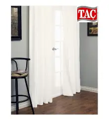 Güneşlik Perde - Taç Güneşlik - Beyaz