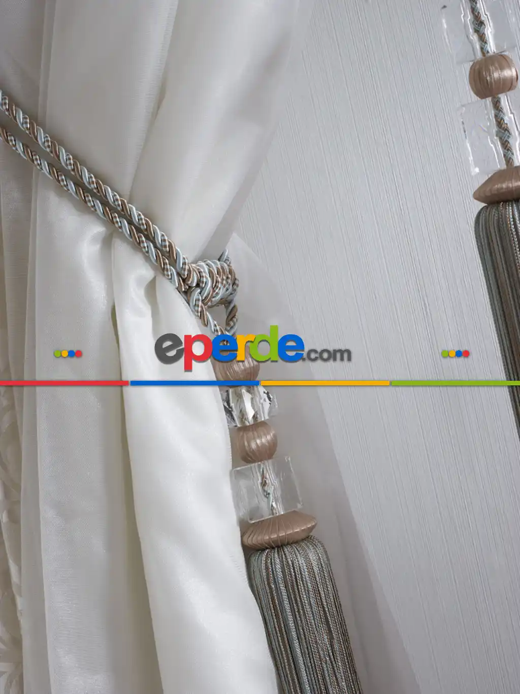 Braçol Fon Bağı Çok Renkli- Altın-çok Renkli