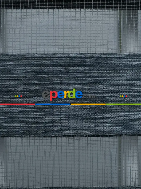 Salon Zebra Perde -Indirimli !!! Füme Gri Bambu Zebra Perde Ozel Fiyat- Gri-Füme-Antrasit