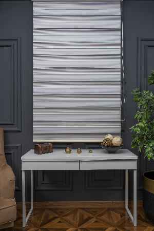 Mutfak- Zebra Perde - Micro Pilise - Degrade Renk Geçişli Zebra Perde