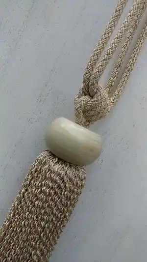 Bej Braçol Perde Bağı- Bej