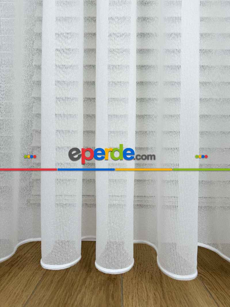 Brillant Tül Perde, Premium Seri, Kurşunlu Tül