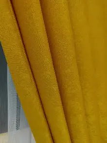 1. Kalite Soft Fon Perde- Hardal