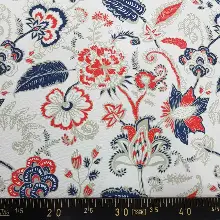 Yatak Odası - Çiçek Desenli Fon Perde Evm1516 Kumaşı Kalındır Duck Bezi Değildir-  Çok Renkli 2