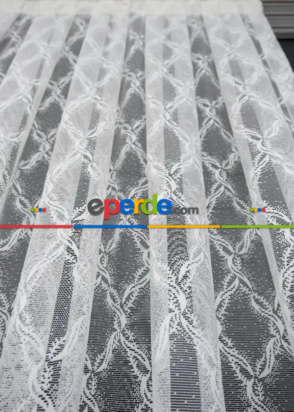 Taç Seher Tasarım Ütü İstemez Kırışmaz A+ Tül Perde