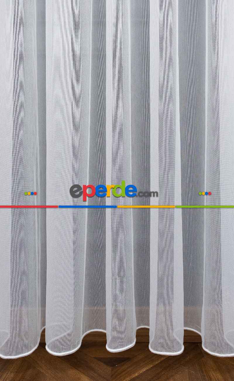 Bambu Düz Tül - Kurşunlu Tül