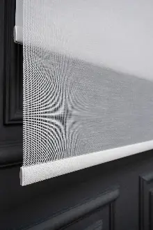 Foldet Keten Tül Ekru