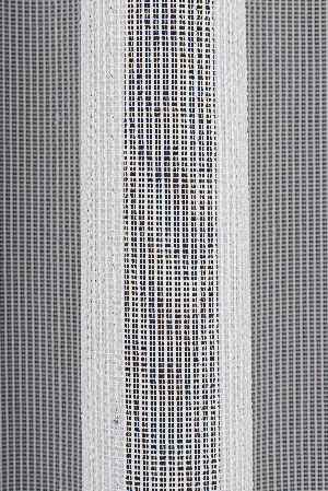 Yumuşak Dokulu Gümüş Damlacık Desenli File tül perde Ütü İstemez