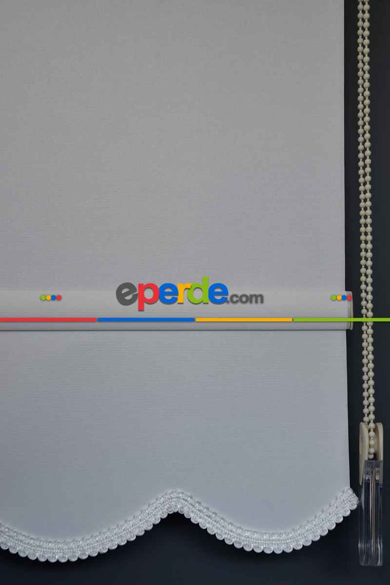 Halim Perdesan Mp-02 Krem Renk Kalın Mat Polyester Stor Perde