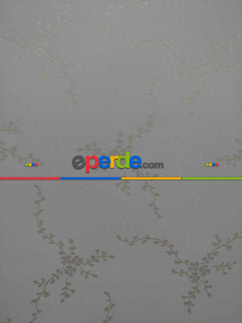 Gri Krem Desenli Blackout Karartma- Beyaz-krem- Çok Renkli 2