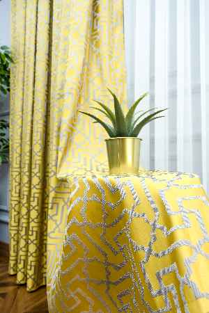 Salon Fon Perde - 2021 Sezonu - Jakar Desenli Fon Perde- Gri-Füme-Antrasit