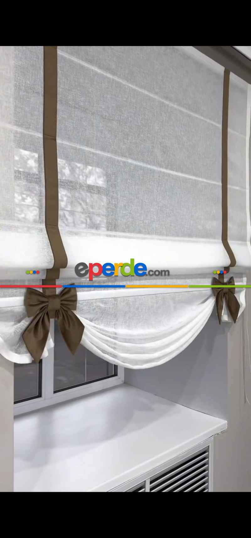 Katlamalı Keten Tül Perde – Biyeli Ve Fiyonk Detaylı Özel Tasarım